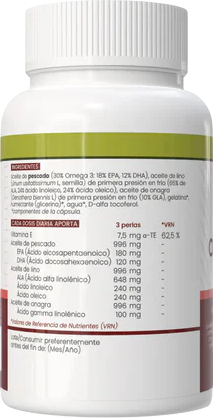Харчова добавка Sotya Omega 3-6-9 50 перлин(8427483910206) - зображення 2