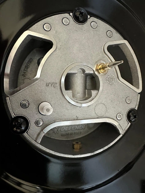 Варочная поверхность газовая Luxor Kupfer Bronze Turbo Wok Italy SS 60 Retro + круглая подставка Wok в подарок, нержавеющая сталь - изображение 7