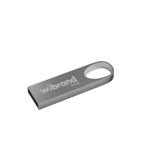 Флеш-накопичувач Wibrand USB 2.0 64Gb Irbis Сірий 75198 - Фото 1 Флеш-накопичувач Wibrand USB 2.0 64Gb Irbis Сірий 75198 - зображення 1
