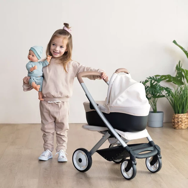 Коляска для ляльки Smoby Maxi-Cosi Айворі 3в1 (7600253122) - изображение 6