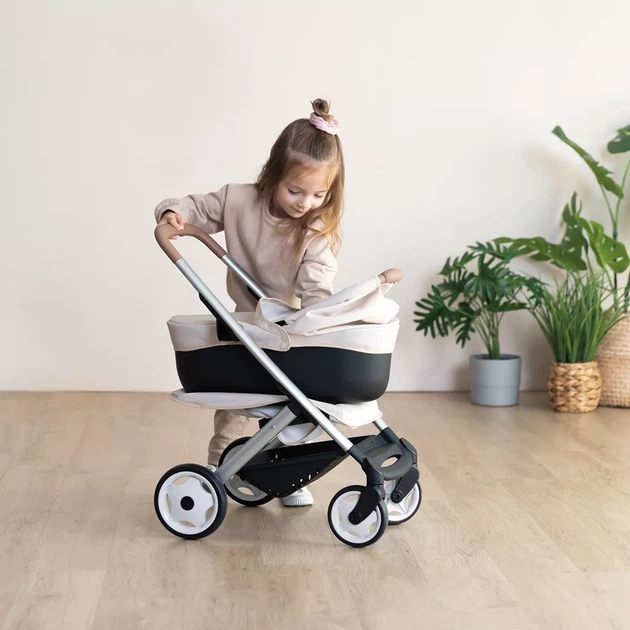 Коляска для ляльки Smoby Maxi-Cosi Айворі 3в1 (7600253122) - изображение 7