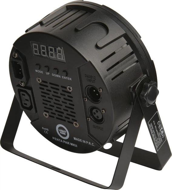 Reflektor sceniczny Light4Me PENTA PAR 8x12W MKII RGBWA LED (5907780148449) - obraz 6