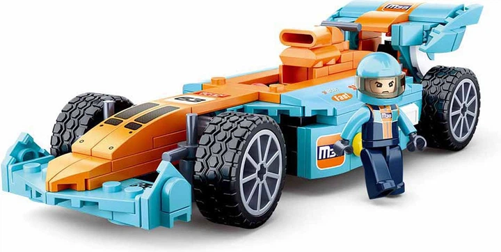 Klocki konstrukcyjne Sluban Racing Team Racecar 221 element 2499407 (6938242956233) - obraz 3