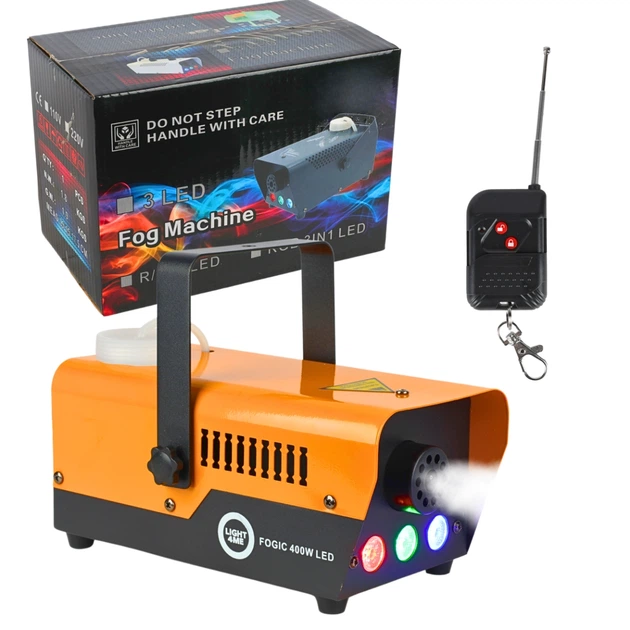 Wytwornica dymu z podświetleniem LED Light4Me Fogic 400W LED (5908249831735) - obraz 8