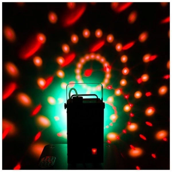Wytwornica dymu z LED i kulą disco Light4Me Party Fog 700 W (5908249831742) - obraz 6