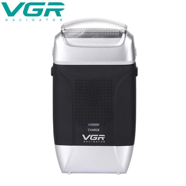 Сеточная электробритва роторная VGR V-307 от USB Дорожная бритва - изображение 4