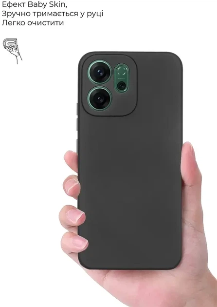 Чохол ArmorStandart ICON OPPO Reno14 F 5G / Reno14 FS 5G Camera cover Black (ARM87154) - Фото 5 Чохол ArmorStandart ICON OPPO Reno14 F 5G / Reno14 FS 5G Camera cover Black (ARM87154) - изображение 5