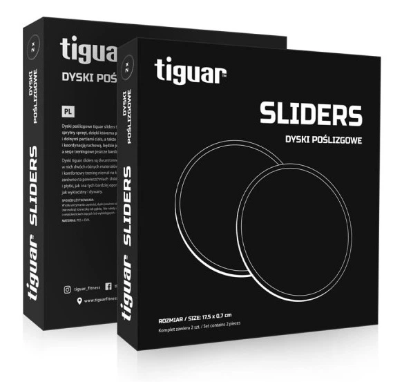 Dyski poślizgowe Tiguar Sliders 2 szt. TI-SL0001 (5902860492238) - obraz 4