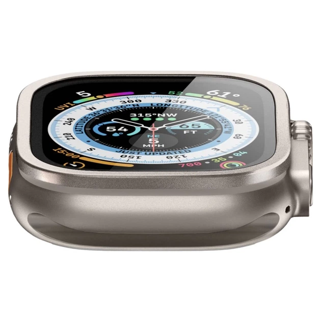 Захисне скло Spigen Glas.TR Slim Pro для Apple Watch Ultra 49mm Titanium (AGL06161) - зображення 6