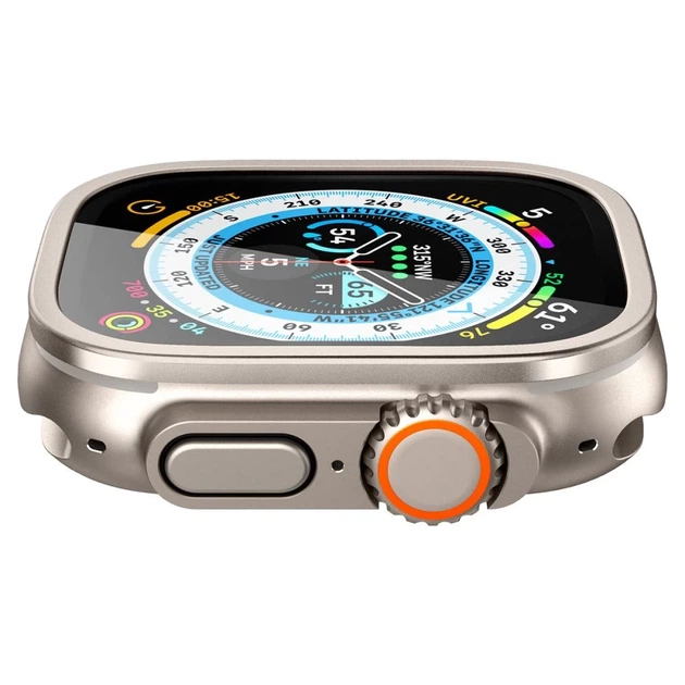 Захисне скло Spigen Glas.TR Slim Pro для Apple Watch Ultra 49mm Titanium (AGL06161) - зображення 9