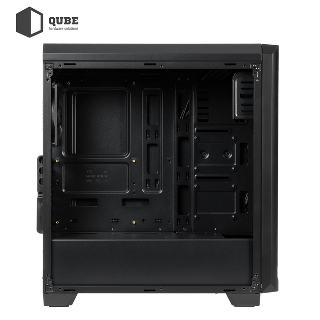 Корпус QUBE QBR09 Black (QBR09_WRNU3) - Фото 9 Корпус QUBE QBR09 Black (QBR09_WRNU3) - изображение 9