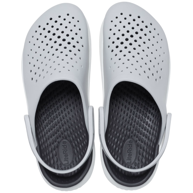 Crocs LiteRide InMotion Clog Atmosphere Крокси Жіночі Чоловічі Інмоушен Сабо Сірі - (44 р.) M11 - зображення 4