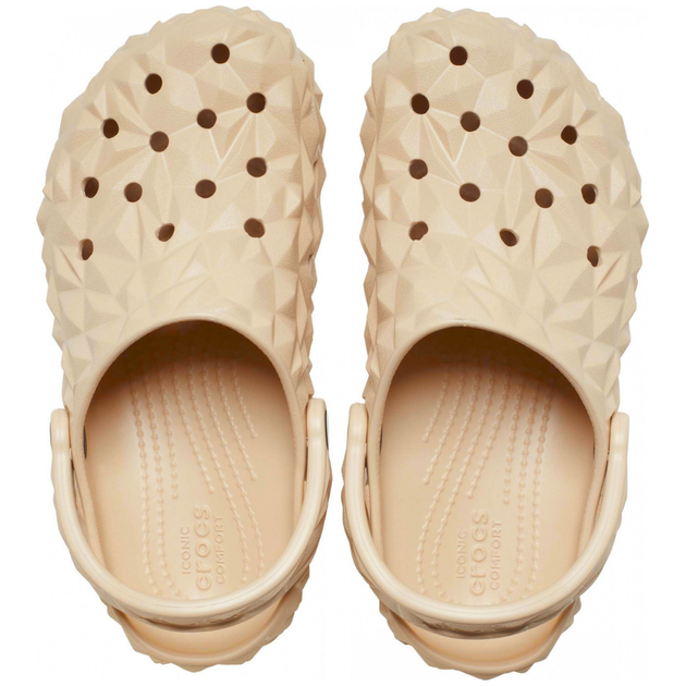Crocs Classic Geometric Clog Shiitake Крокси Жіночі Чоловічі Сабо Класік Геометрік Пудрові - (44 р.) M11 - зображення 4
