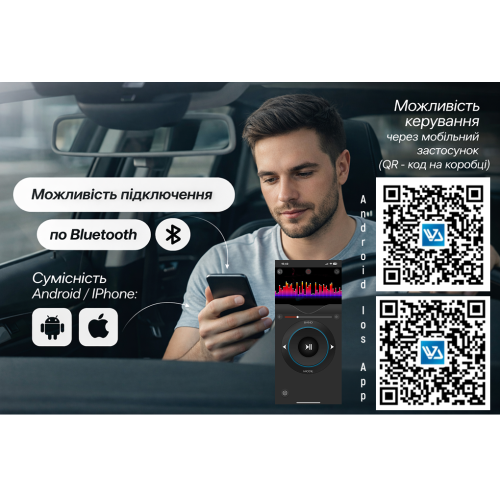 Автомагнитола Pulso-110411: USB, FM, RCA, LCD-дисплей, 4?50 Вт, управление по Bluetooth - Фото 8 Автомагнитола Pulso-110411: USB, FM, RCA, LCD-дисплей, 4?50 Вт, управление по Bluetooth - изображение 8
