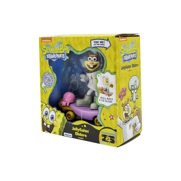 Фігурка SpongeBob SquarePants Ковзач-медузолов Сенді (FR71163/71159) - изображение 4