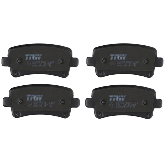 Колодкі гальмівні задні TRW CHEVROLET Malibu 08-, OPEL Insignia A 08-17, 13365958, 1605130, 95515497, 13343451, 95514644, 13247765 (GDB1784) - зображення 2