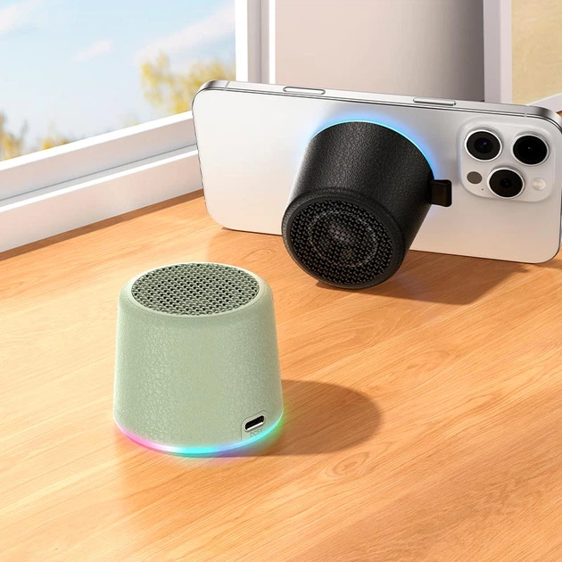 Акустика HOCO Shine magnetic BT speaker wave HC49 |BT6.0, TWS, 7W, 6h| - изображение 3