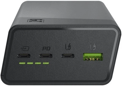 УМБ Greencell PowerPlay30 30000mAh Чорний (PBGC30B) - зображення 2