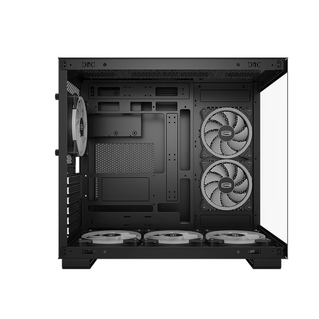 Корпус PcCOOLER CPS C3 T500 ARGB BK чорний ATX/Micro ATX/Mini-ITX без БЖ (LxWxH)415x295x368мм (C3 T500 ARGB BK) - зображення 5