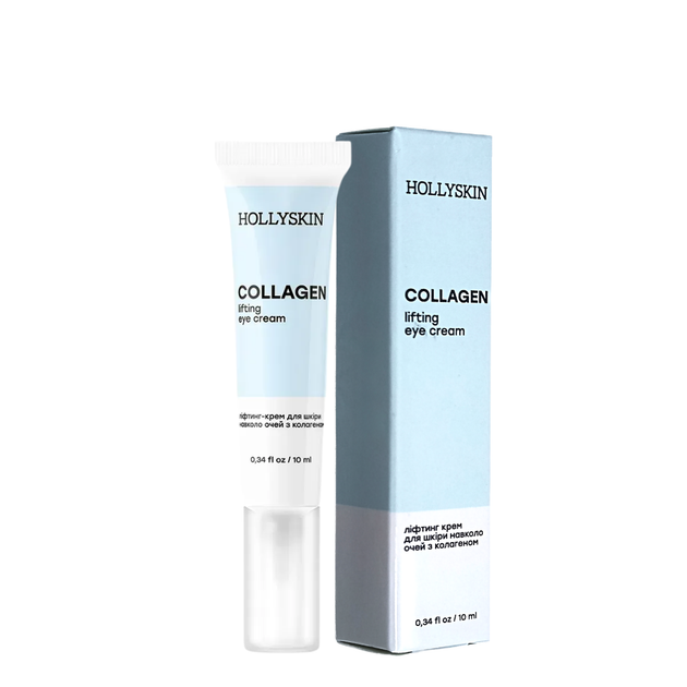 Крем ліфтинг для шкіри навколо очей із колагеном Hollyskin Collagen Eye Cream 10 мл - Фото 1 Крем ліфтинг для шкіри навколо очей із колагеном Hollyskin Collagen Eye Cream 10 мл - изображение 1