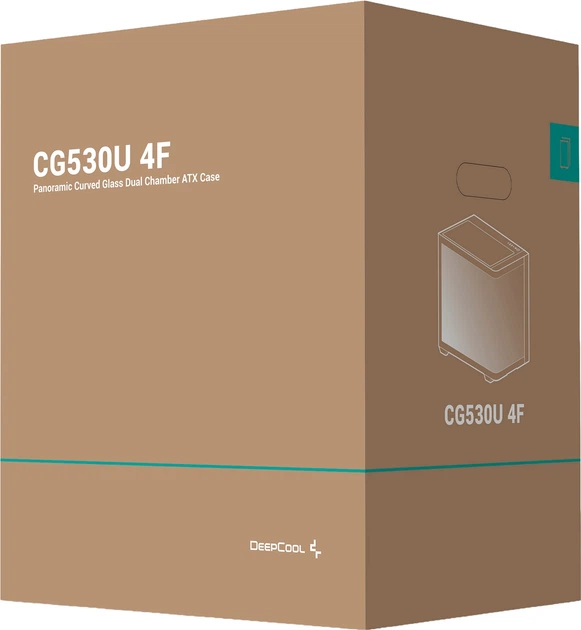 Obudowa DeepCool CG530U 4F Black (R-CG530U-BKAGA4-G) - obraz 2