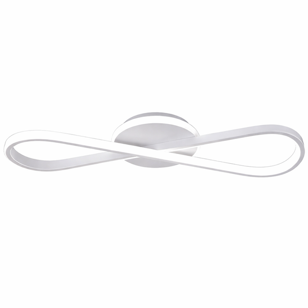 Стельовий LED світильник 58 Вт білий сучасний з пультом Sneha (99546716127/1T WH) - зображення 2