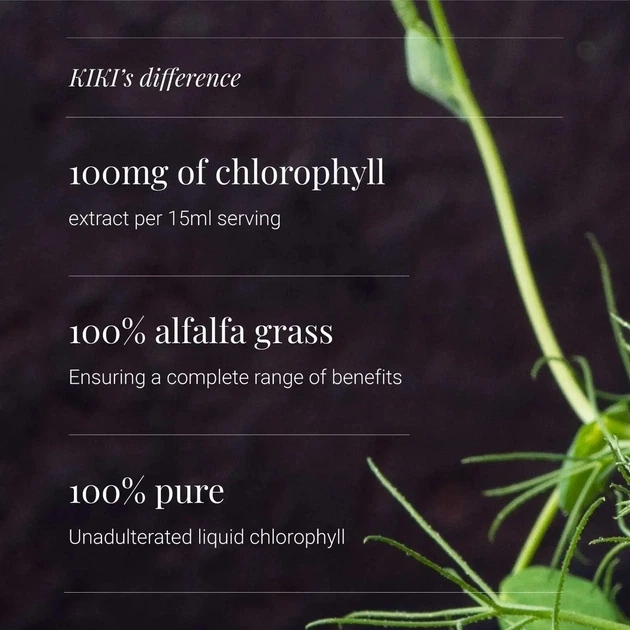 Хлорофіл Kiki Health Liquid Chlorophyll 250 мл (5060018515021) - зображення 2