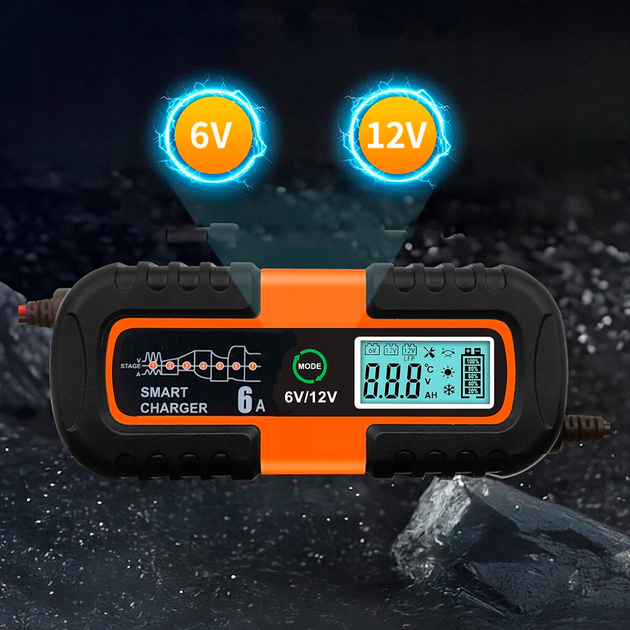 Зарядное устройство для аккумуляторов JMD-6S Output 6V:3A/ 12V:6A/ 12.8М:6A - изображение 6