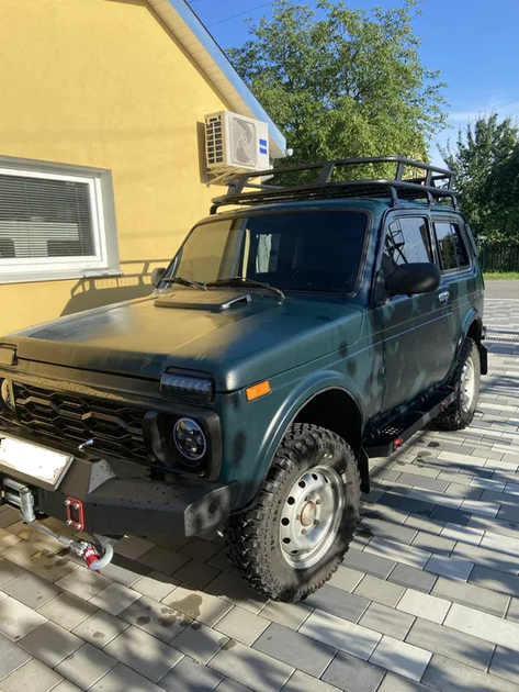 Бампер передній силовий RIF Light 1.0 от CG для ВАЗ 2121-21217 Нива під лебідку - зображення 13