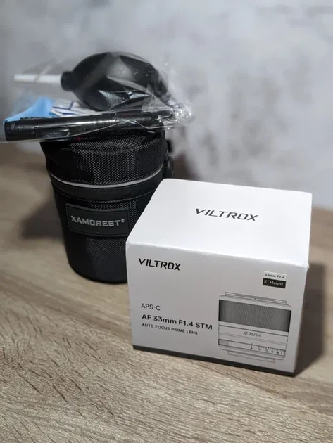 Професійний об’єктив Viltrox 33mm f/1.4 для Sony E - зображення 2
