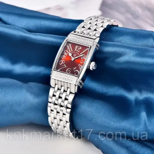 Наручний годинник Pagani Design PD-1737 Silver-Red червоний циферблат - зображення 4