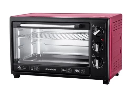 Электродуховка Liberton LEO-350 Red - Фото 1 Электродуховка Liberton LEO-350 Red - изображение 1