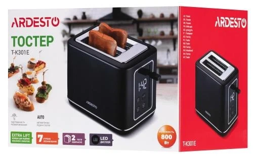 Тостер Ardesto T-K301E - Фото 6 Тостер Ardesto T-K301E - изображение 6