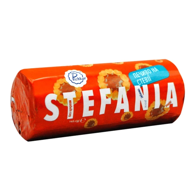 Печиво Pichkar Stefania на стевії 165 г - Фото 1 Печиво Pichkar Stefania на стевії 165 г - зображення 1