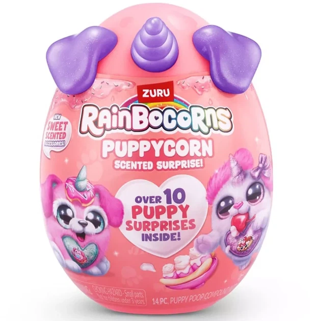 М’яка іграшка-сюрприз Rainbocorns-B Puppycorn Scent Surprise 9298B - Фото 3 М’яка іграшка-сюрприз Rainbocorns-B Puppycorn Scent Surprise 9298B - изображение 3