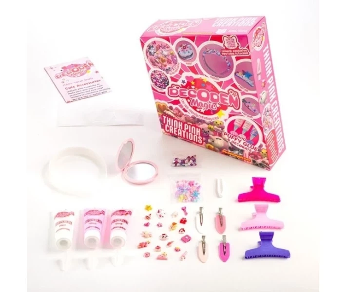 Набір для творчості Делюкс Decoden Magic "Think Pink Creations" 4863TP - Фото 2 Набір для творчості Делюкс Decoden Magic "Think Pink Creations" 4863TP - изображение 2
