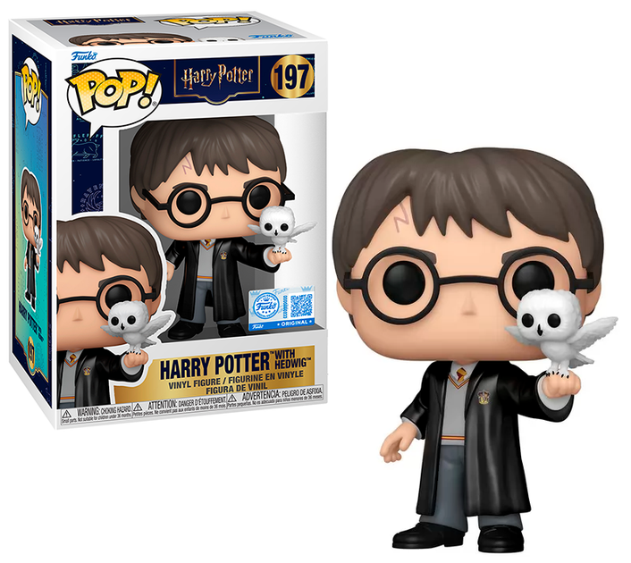 Фигурка Funko Pop Фанко Поп Гарри Поттер и Букля Harry Potter and Hedwig 10 см FP HP H&H 197 - Фото 1 Фигурка Funko Pop Фанко Поп Гарри Поттер и Букля Harry Potter and Hedwig 10 см FP HP H&H 197 - изображение 1
