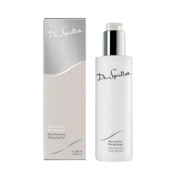 Очищуючий гель для чутливої шкіри з екстрактом Алое Вера Dr. Spiller Aloe Sensitive Cleansing Gel 200 мл - Фото 1 Очищуючий гель для чутливої шкіри з екстрактом Алое Вера Dr. Spiller Aloe Sensitive Cleansing Gel 200 мл - зображення 1