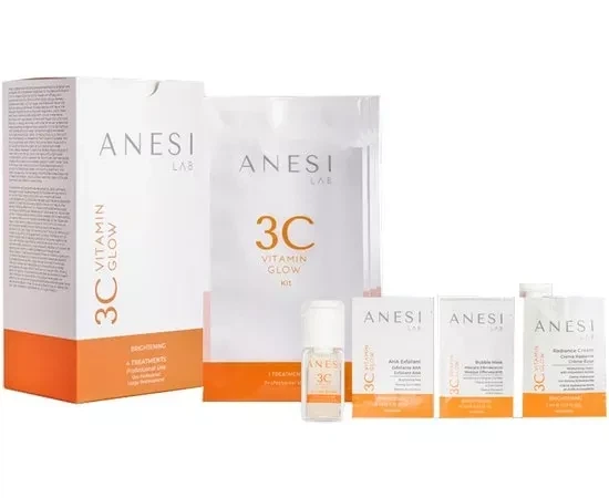 Профессиональный набор с витамином Anesi 3c Vitamin Glow Professional Kit - Фото 1 Профессиональный набор с витамином Anesi 3c Vitamin Glow Professional Kit - изображение 1