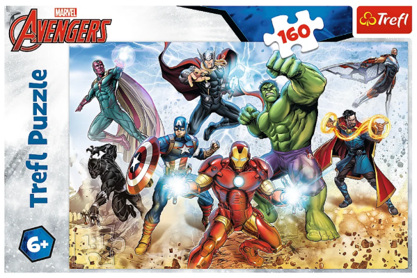 Пазл Trefl: Marvel Avengers — Готов спасти мир (160 эл.) — 15368 - изображение 2