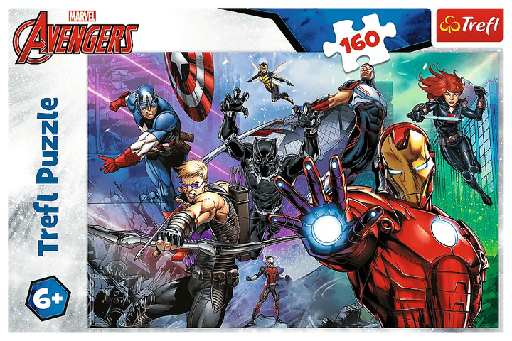 Пазл Trefl: Marvel Avengers — Всегда готовые герои (160 эл.) — 15424 - изображение 2