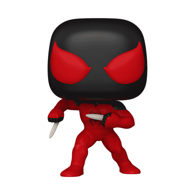 Фигурка Алый Паук (Каин Паркер) — Funko Pop! MARVEL: SPIDER-MAN — SCARLET SPIDER (KAINE) #1447 - изображение 2
