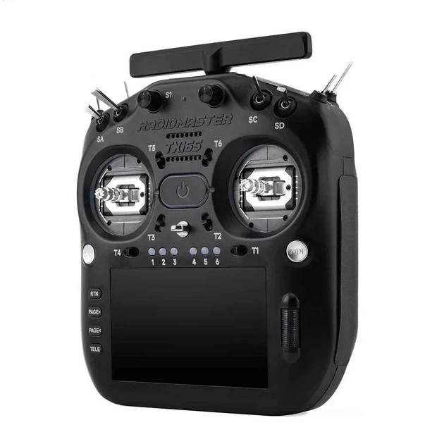 Пульт радіокерування RadioMaster TX16S MK3 ELRS M2, 16 каналів, чорний - Фото 2 Пульт радіокерування RadioMaster TX16S MK3 ELRS M2, 16 каналів, чорний - зображення 2