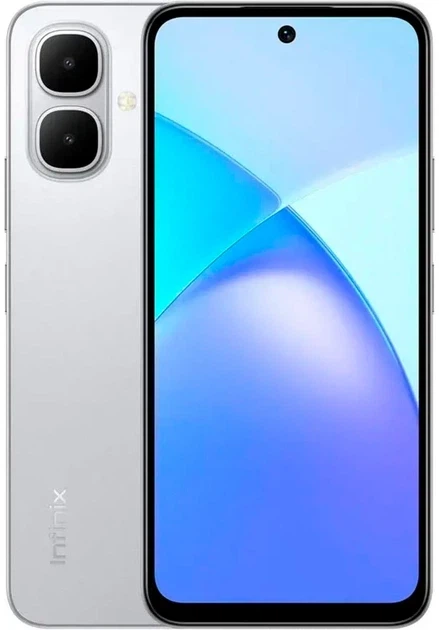 Смартфон Infinix Smart 10 4/64GB Titanium Сріблястий - Фото 1 Смартфон Infinix Smart 10 4/64GB Titanium Сріблястий - изображение 1