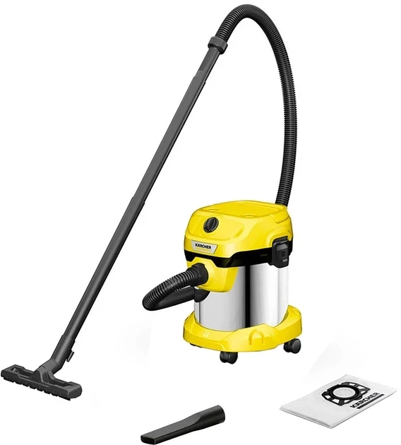 Професійний пилосос Karcher WD 2 Plus S V-15/4/18 Premium (1.628-050.0) - Фото 1 Професійний пилосос Karcher WD 2 Plus S V-15/4/18 Premium (1.628-050.0) - изображение 1