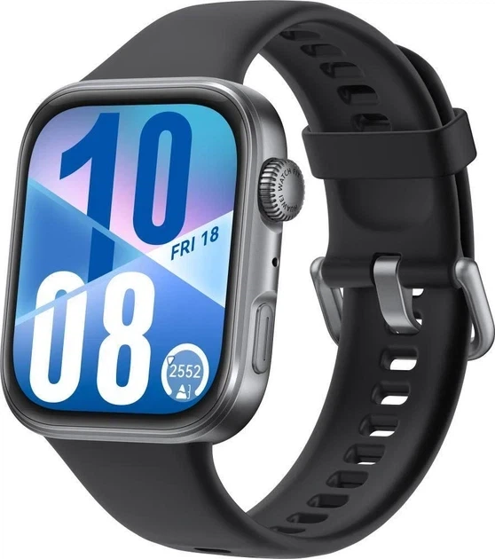 Смарт-годинник HUAWEI Watch Fit 4 43mm Чорний (55020EWT) - Фото 1 Смарт-годинник HUAWEI Watch Fit 4 43mm Чорний (55020EWT) - изображение 1