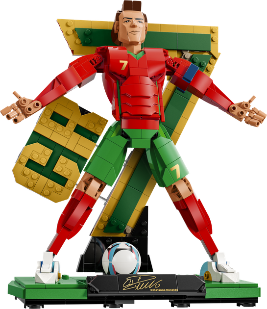 Конструктор LEGO Editions Football Кріштіану Роналду — легенда футболу 854 деталі (43016) - зображення 2