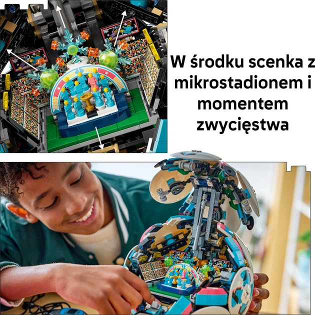 Конструктор LEGO Editions Football Футбольний м'яч 1498 деталей (43019) - зображення 5