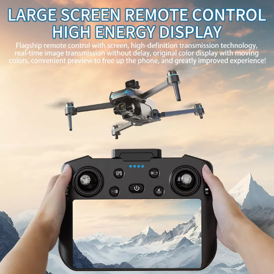 Квадрокоптер ZLL SG601 MAX 4K, GPS, 3-осевой подвес, пульт с экраном, FPV 5G Wi-Fi, обход препятствий 360°, до 800 м, до 28 мин полета + сумка - изображение 9