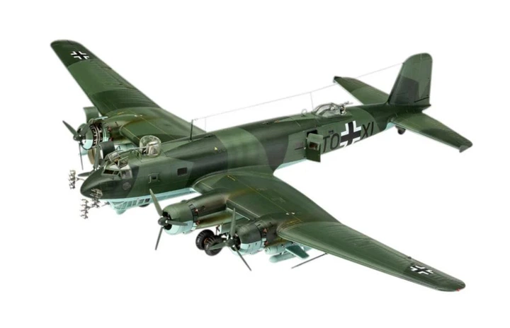 Збірна модель 1:72 літак Focke-Wulf FW 200 C-5/C-8 Condor Revell 03777 - изображение 4